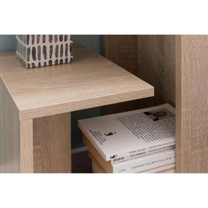 Produktbild für Beistelltisch Wohnling WL5.697, sonoma eiche, aus Holz