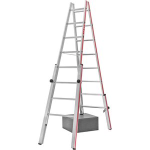 Stehleiter Hymer 412316, beidseitig begehbar