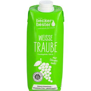 Produktbild für Saft Beckers Bester, Weiße Traube, ohne Zuckerzusatz