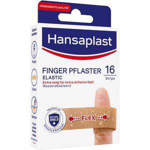 Produktbild für Pflaster Hansaplast Finger Strips, 16 Strips