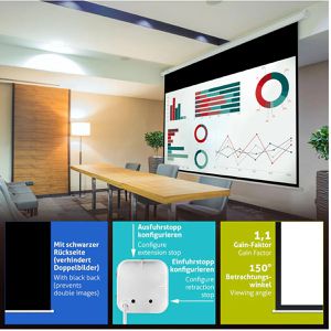 Produktbild für Beamer-Leinwand ESMART Professional MIMOTO