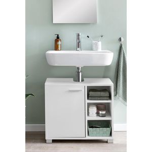 Produktbild für Waschbeckenunterschrank Wohnling WL5.341, stehend
