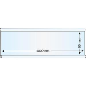 Produktbild für Scannerschiene Böttcher-AG DBR 55, 1000 x 55 mm