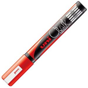 Produktbild für Kreidestifte uni-ball chalk PWE-5M, rot