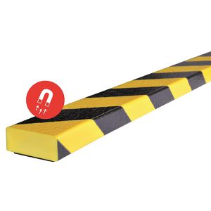 Produktbild für Schutzprofil Knuffi Typ D, Rechteck, PD-5003, magnetisch