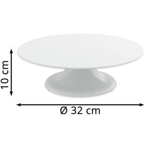 Produktbild für Tortenplatte thermohauser 5000243071, mit Fuß
