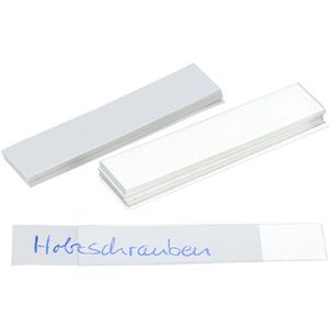 Beschriftungsschilder Allit 455705, weiß