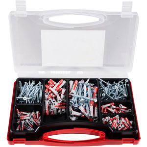 Produktbild für Schrauben-Dübel-Set Fischer 577158, MeisterBox XL Wohnraum
