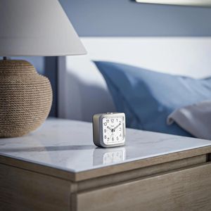 Produktbild für Wecker Mebus 56988, grau, analog