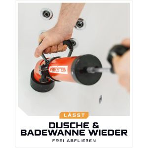 Produktbild für Abflusspumpe WERKSTEIN Rohrreinigungspumpe
