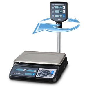 Produktbild für Digitalwaage CAS PR2N-15P, Ladenwaage, geeicht