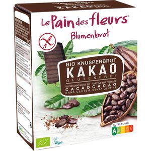 Produktbild für Knusperbrot Le-Pain-des-Fleurs Blumenbrot Kakao, Reismehl, BIO