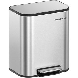 Produktbild für Mülleimer Songmics LTB542E20, silber