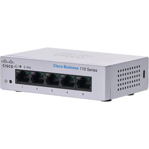 Produktbild für Switch Cisco Business, CBS110-5T-D-EU, unmanaged