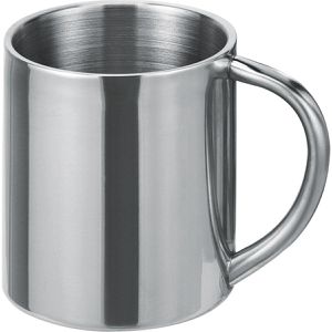Produktbild für Thermobecher Böttcher-AG mit Henkel, silber