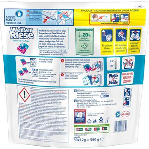 Produktbild für Waschmittel Weißer-Riese Universal Trio-Caps