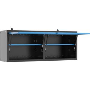 Produktbild für Werkzeugschrank Güde GWS 2T, 40477, aus Metall, schwarz / blau