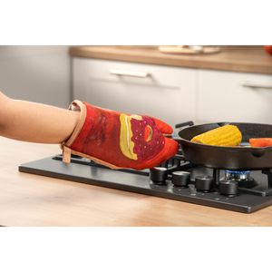 Produktbild für Ofenhandschuh Fackelmann Donut, 11017, rot