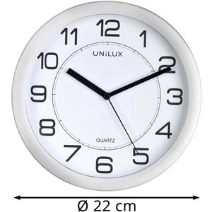 Produktbild für Wanduhr Unilux Attraction, Kunststoff, analog, Quarzuhr
