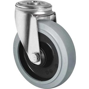 Schwerlastrolle CASCOO Serie R4E2, Lenkrolle
