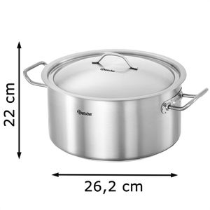 Produktbild für Kochtopf Bartscher E10,4L-1, 100449, 10,4 Liter
