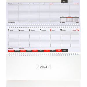 Tischkalender Geiger Tempo Register, Jahr 2022