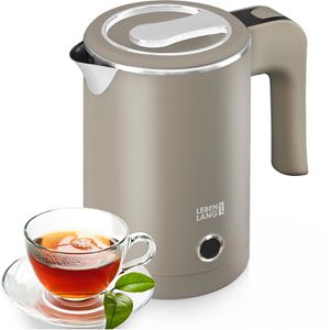 Produktbild für Wasserkocher LEBENLANG Reisekocher, khaki