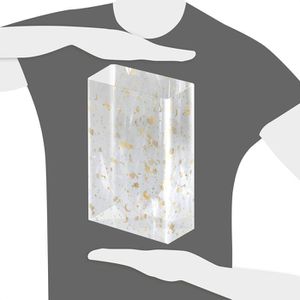 Produktbild für Geschenktüte Folia 293 Sterne &amp; Engel, transparent
