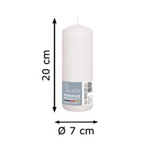 Produktbild für Kerzen Gala Typ 70/200, Stumpenkerze