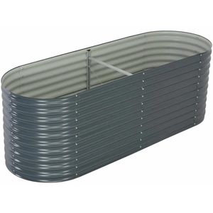 Produktbild für Hochbeet vidaXL 45523, aus verzinktem Stahl