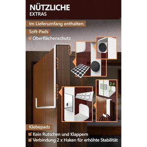 Produktbild für Türhaken 4smile zum Einhängen