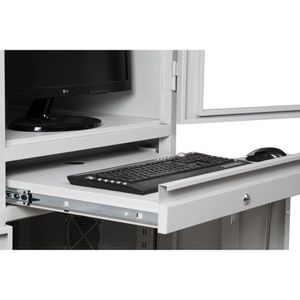 Produktbild für Computerschrank G-Office IPC/M1, lichtgrau