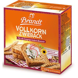 Zwieback Brandt Vollkorn