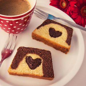 Produktbild für Kuchen Bahlsen Comtess Marmor, mit Glasur