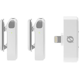 Produktbild für Mikrofon RODE Wireless Micro Lightning, weiß