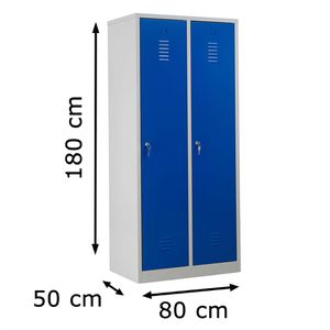 Produktbild für Spind G-Office WRC/2.1880, blau