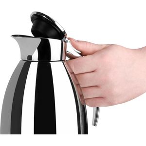 Produktbild für Thermoskanne Emsa Eleganza, Easy Open, Edelstahl