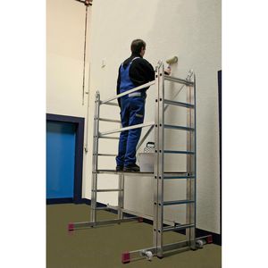 Produktbild für Gerüst Krause CORDA, 916273, Arbeitshöhe 4,85m