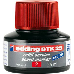 Nachfülltusche Edding BTK25, rot