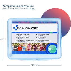 Produktbild für Pflaster First-Aid-Only Kinderpflaster, 20 Strips
