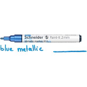 Produktbild für Metallic-Stifte Schneider Paint-It 011, blau