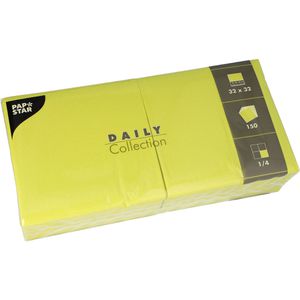 Servietten Papstar Daily Collection, limonengrün