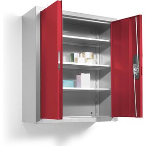 Produktbild für Werkzeugschrank CP-Möbel 134013-22, aus Metall, grau / rot