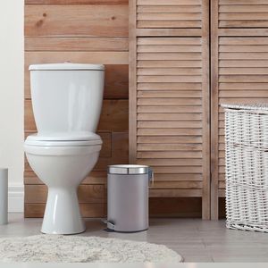 Produktbild für Mülleimer Zeller 18222, grau