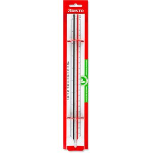 Produktbild für Dreikantmaßstab Aristo AR23703EB Kunststoff, 30cm