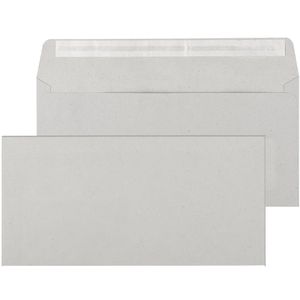 Produktbild für Briefumschläge ÖKI Natur, 41077, grau, DIN lang+