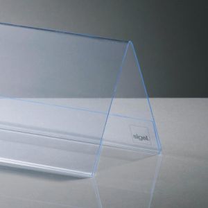 Produktbild für Tischnamensschilder Sigel TA132, glasklar, ca. A5