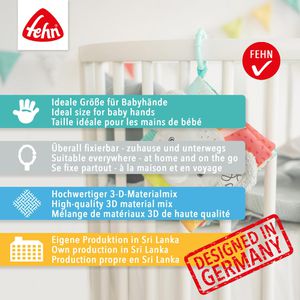 Produktbild für Motorikspielzeug Fehn 062120, Stoffbuch Schwanensee