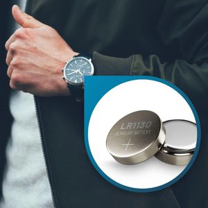 Produktbild für Knopfzelle Absina LR54 / LR1130 / AG10