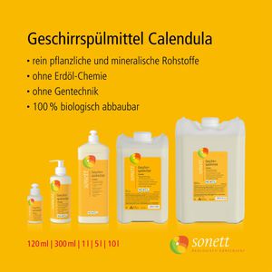 Produktbild für Spülmittel Sonett DE3064, Calendula, Konzentrat